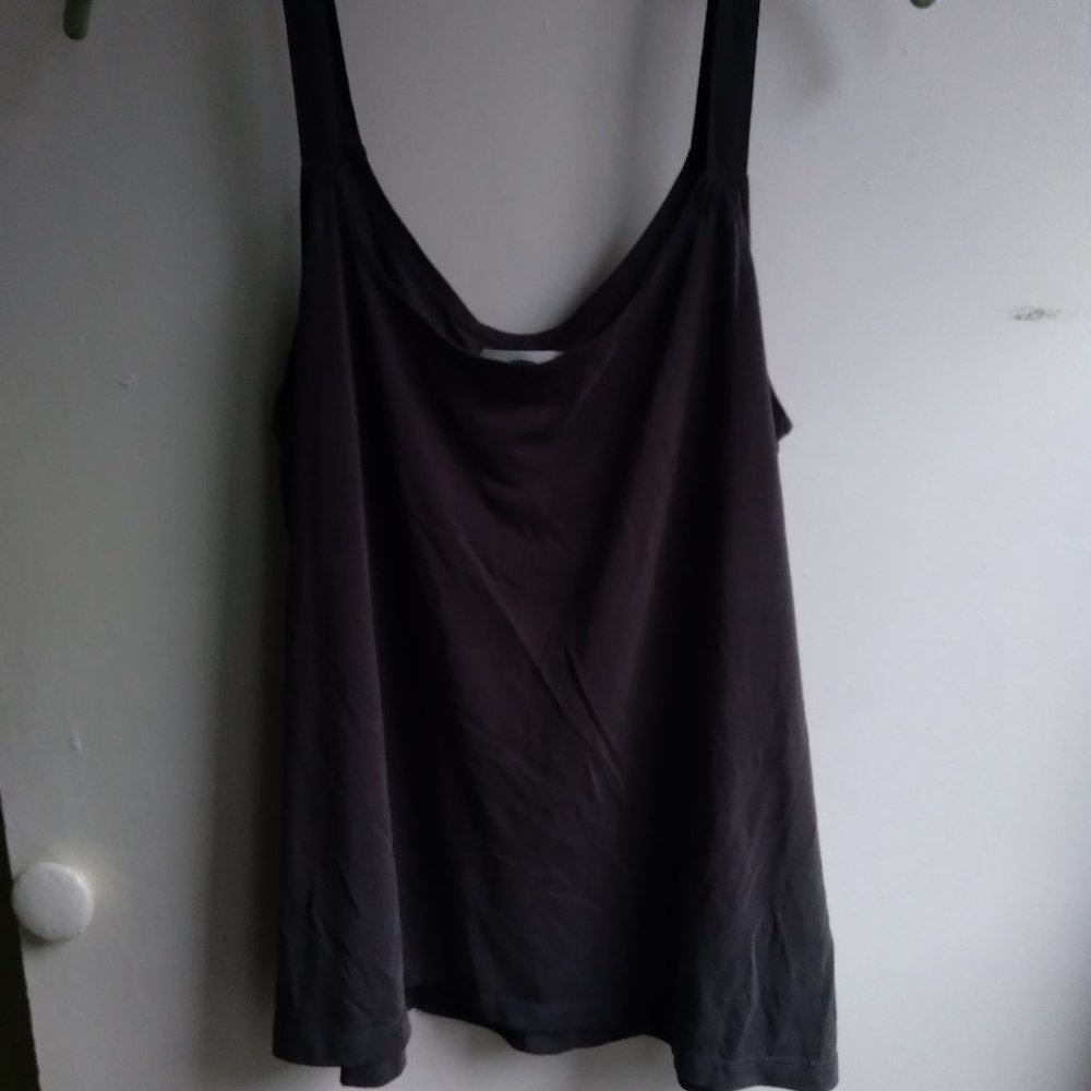 GRAY SPAGHETTI STRAP TANK TOP OLD NAVY SIZE SP SMALL PETITE WOMEN